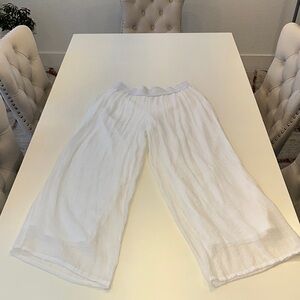 Apt. 9 White Casual Palazzo Pants